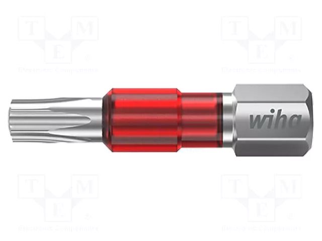 Screwdriver bit; Torx®; TX30; Overall len: 29mm; 5pcs; TY; 1/4" WIHA WIHA.42113