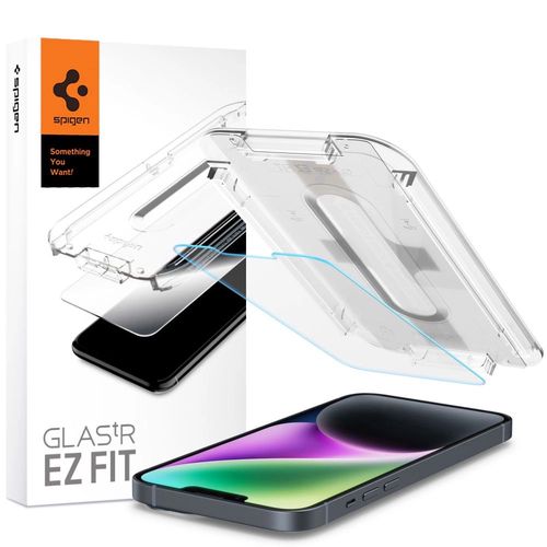 Spigen Glas.tR EZ Fit Tempered Glass for iPhone 13 / 13 Pro / 14 / 16e, Spigen 8809811853766 8809811853766