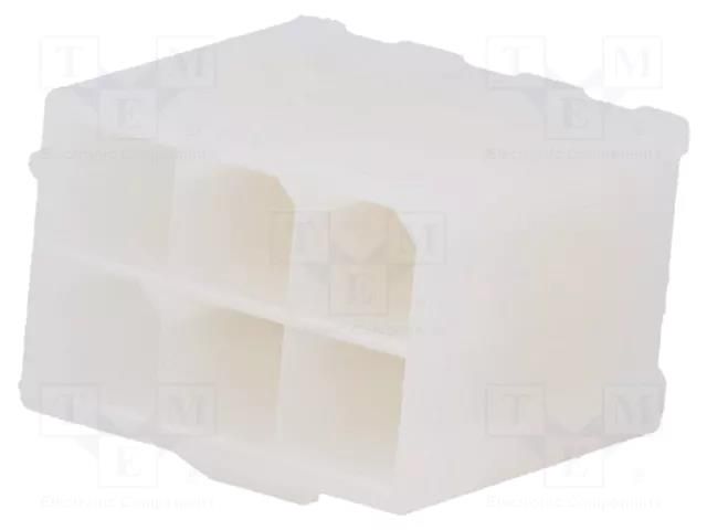 Connector: wire-board; socket; male; PIN: 6; Mini-Fit Jr; straight MOLEX MX-39-29-0063