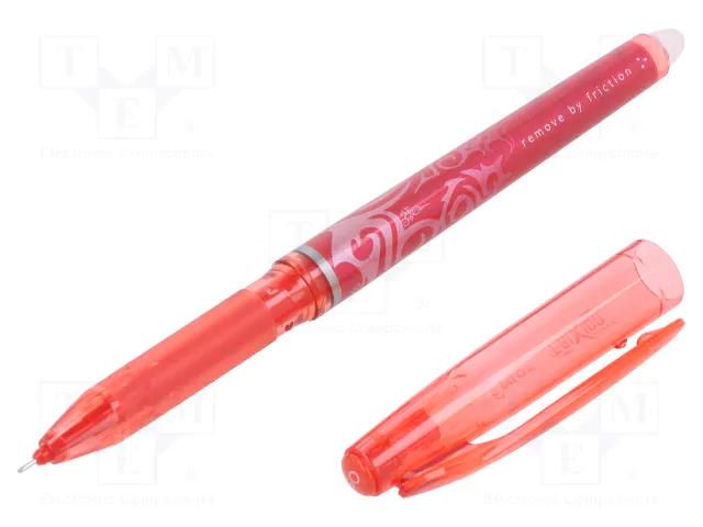 Rollerball pen; red; 0.5mm; FRIXION PILOT PILOT-FRIXION0.5RD