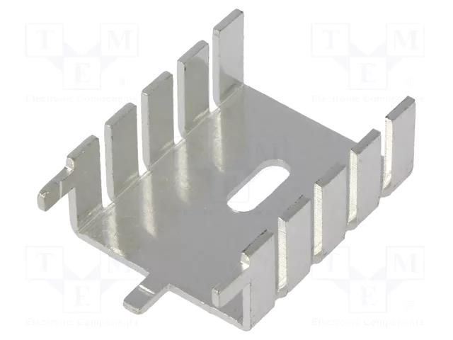 Heatsink: extruded; U; TO220; silver; L: 30mm; W: 25.4mm; H: 12.7mm Advanced Thermal Solutions ATS-PCB1062