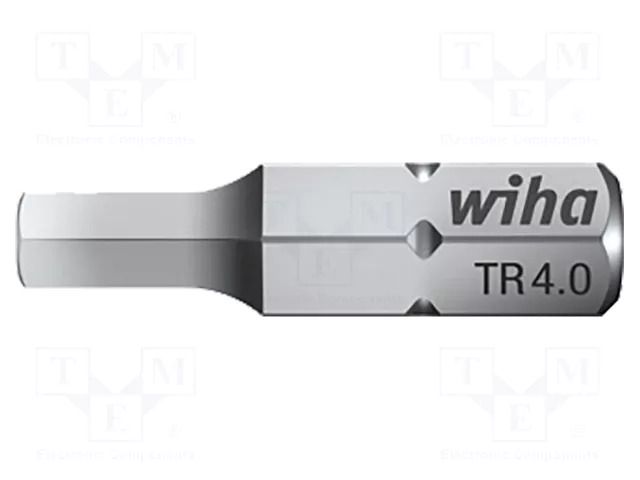Screwdriver bit; hex key with protection; TR 4mm; 1/4"; STANDARD WIHA WIHA.25563
