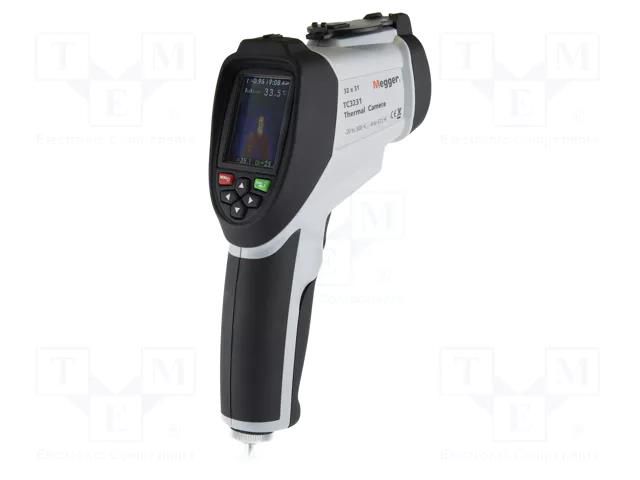 Infrared camera; LCD TFT 2,2"; 32x31; 9Hz; -20÷300°C; ≤150mK MEGGER MEG-TC3231