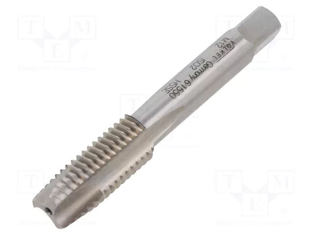 Tap; M12; 1.75; L: 75mm; Holder: machine; 7mm; ISO2/6H VÖLKEL VOLKEL-61550