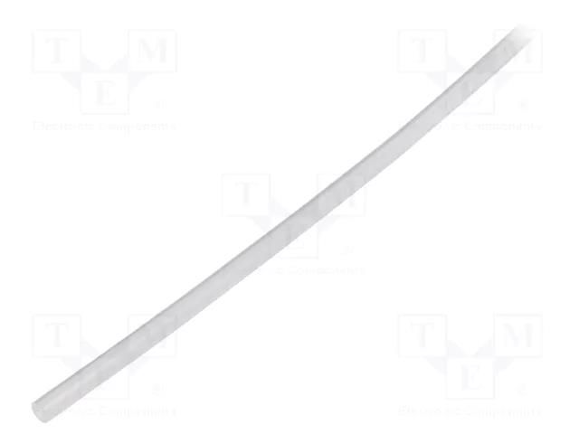 Heat shrink sleeve; glueless; 2: 1; 2.4mm; L: 1m; transparent TASKER GTM2412TR