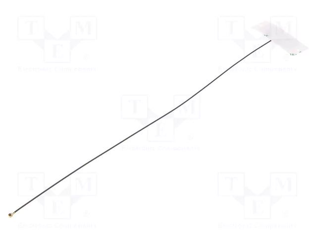 Antenna; BEIDOU,GNSS,GPS; 0.5dBi,0.9dBi; for ribbon cable; U.FL MOLEX 2065600300