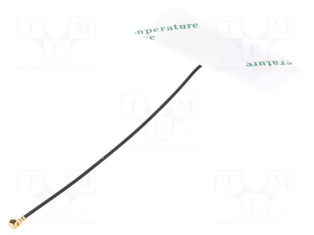 Antenna; BEIDOU,GNSS,GPS; 0.9dBi,1dBi,1.37dBi; for ribbon cable MOLEX 2065600100