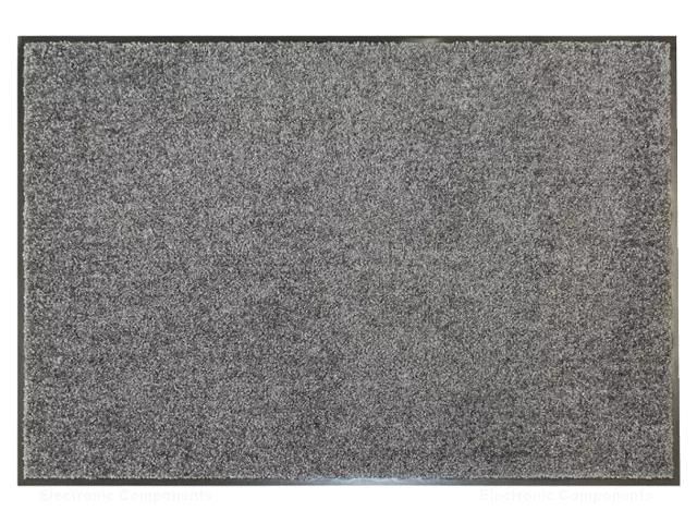 Entrance mat; Width: 0.8m; L: 1.2m; polyamide; grey; antislip COBA EUROPE COBA-EC060002