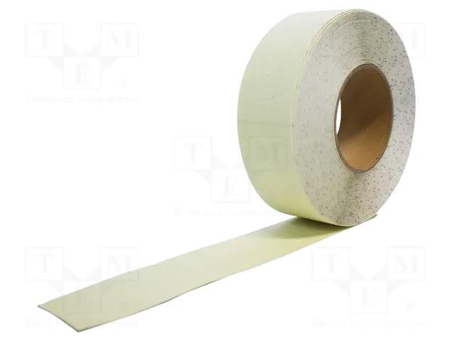 Tape: marking; L: 18.3m; W: 50mm; antislip,self-adhesive; Gripfoot COBA EUROPE COBA-GF110002