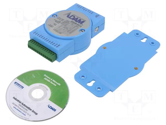 Industrial module: analog input; -10÷70°C; ADAM-6000; 10÷30VDC ADVANTECH ADAM-6015