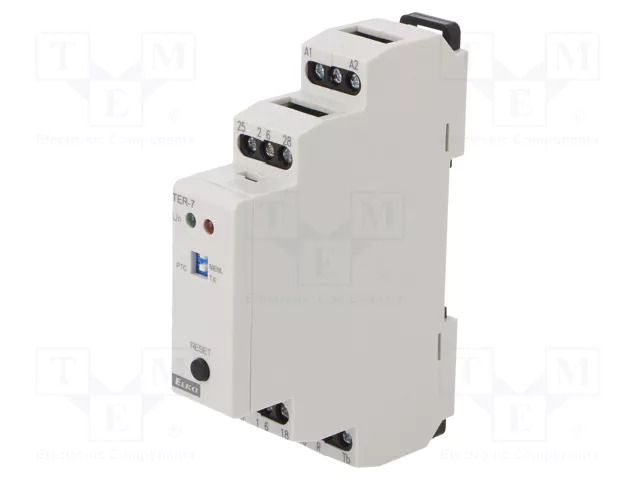 Temperature monitoring relay; temperature; 24÷240VAC; 24÷240VDC ELKO EP TER-7