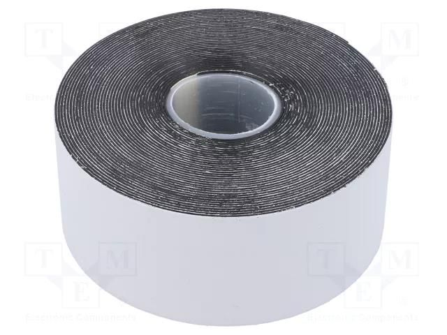 Tape: self-amalgamating; black; 38mm; L: 7m; Thk: 0.75mm; -40÷100°C SCAPA SCAPA-2547-38/7