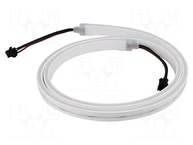 NEON LED tape; RGB; 3528; LED/m: 96; 6mm; IP65; 19W/m; Thk: 12mm; 5VDC IPIXEL LED N006096BA3SF