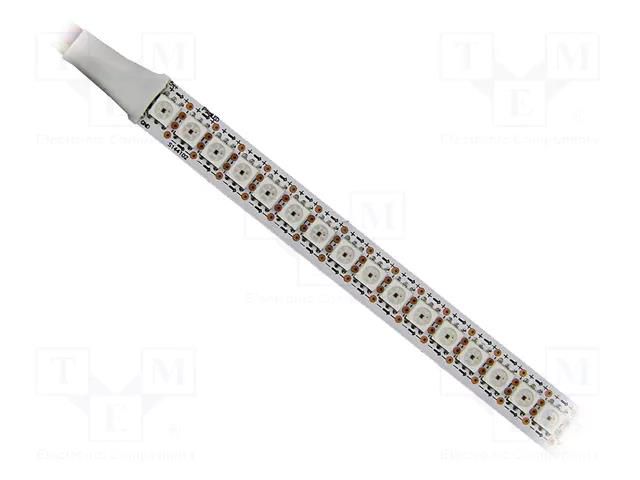 Programmable LED tape; RGB; 5050; LED/m: 144; 12mm; white PCB; IP20 IPIXEL LED S012144CA3SA2