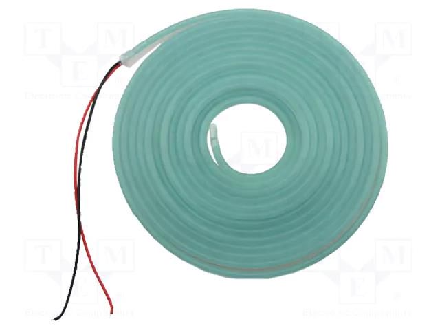 NEON LED tape; blue (ice blue); 2835; LED/m: 120; 6mm; IP65; 8W/m IPIXEL LED N006120BB1LZ-IB