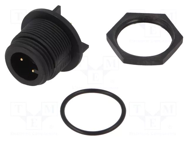 Connector: circular; socket; male; PIN: 3; 250V; Buccaneer 400; IP68 BULGIN PX0413/03P/PC