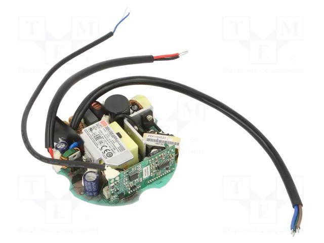 Power supply: switching; LED; 96W; 36÷60VDC; 1000÷1600mA; IP00 MEAN WELL HBG-100P-60DA