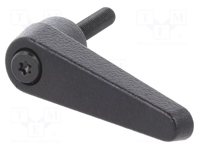 Lever; adjustable; Thread len: 25mm; Lever length: 45mm; GN 101 ELESA+GANTER GN101-14-M5-25-SW