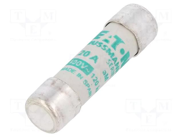 Fuse: fuse; 20A; 500VAC; aM; ceramic,cylindrical,industrial BUSSMANN C10M20