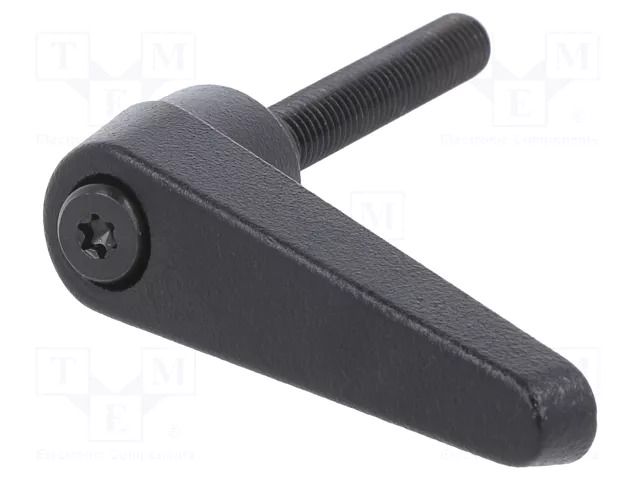 Lever; adjustable; Thread len: 20mm; Lever length: 62mm; GN 101 ELESA+GANTER GN101-18-M8-20-SW