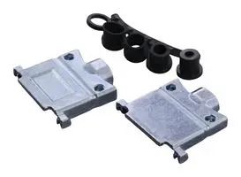 D SUB COVER, SIZE DB, ZINC ALLOY SPC15007