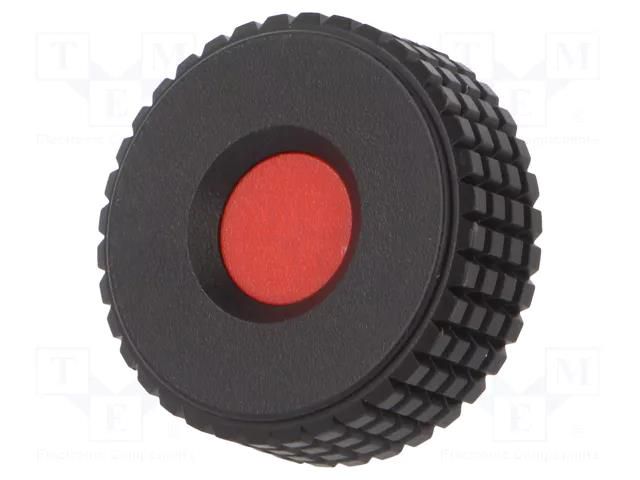 Knob; Ø: 61mm; Int.thread: M10; 20mm; H: 39mm; technopolymer PP ELESA+GANTER MBT.60B-M10-C6