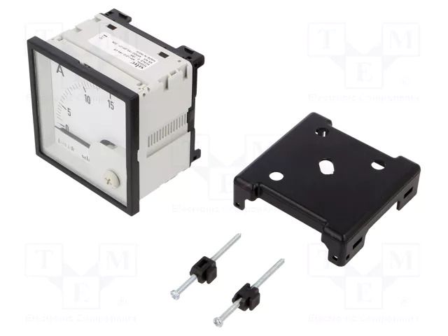 Ammeter; on panel; I AC: 0÷15A; Class: 1.5; 50÷60Hz; Features: 90° SELEC AM-I-D-2-15A-CE