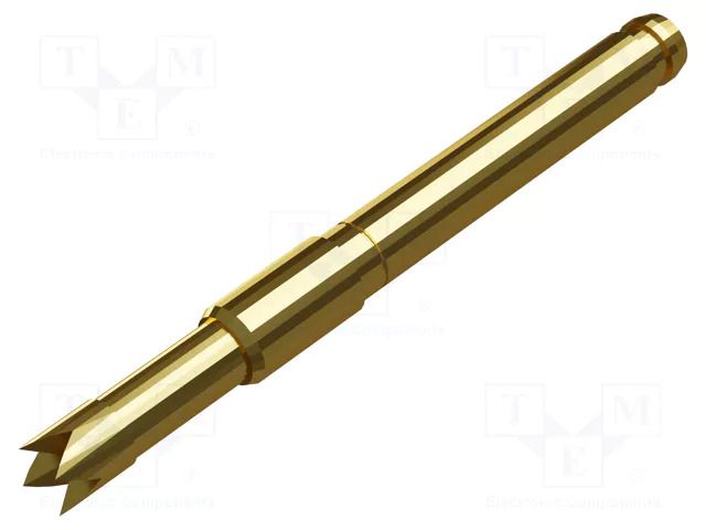 Test needle; Spring compression: 3.8mm; 5mm; 4A,5.5A; CuBe; L: 30mm FIXTEST 154.06.25.20