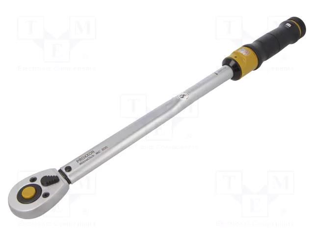 Wrench; torque; 530mm; 40÷200Nm; Mounting: 1/2"; MicroClick; MC200 PROXXON PR23353