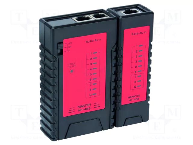 Tester: LAN wiring; LED VELLEMAN VEL-VTLAN6