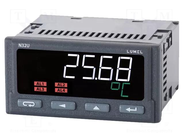 Meter: multifunction; digital,mounting; LCD; 5 digits,6 digits LUMEL N32U-220000000M0