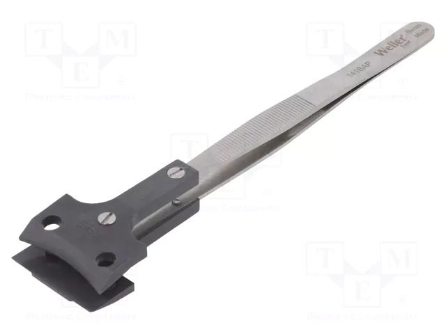 Tweezers; 150mm; for precision works; Blades: wide WELLER WEL.141SAP