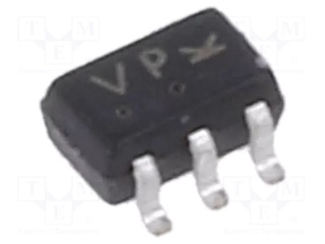IC: digital; NOR; Ch: 1; IN: 2; CMOS; SMD; SC88A; 2÷5.5VDC; -55÷125°C ONSEMI MC74VHC1G03DFT1G