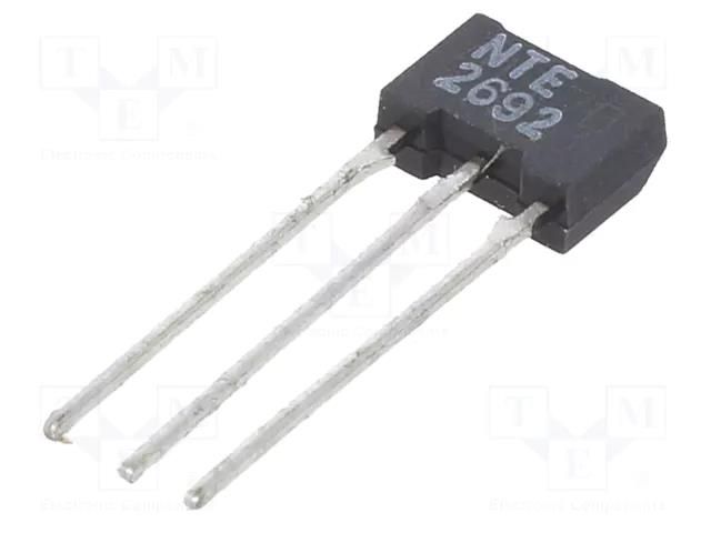 Transistor: PNP; bipolar; 160V; 1.5A; 1W NTE Electronics NTE2692