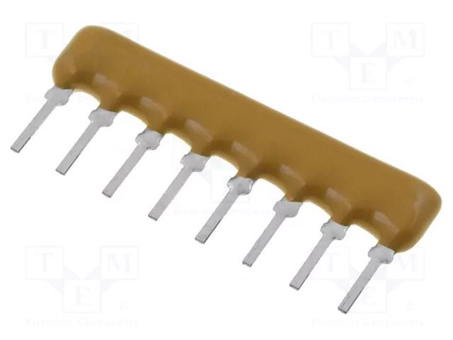 Resistor network: Y; ±2%; 120Ω; No.of resistors: 4; -55÷125°C; 0.3W BOURNS 4608X-102-121LF