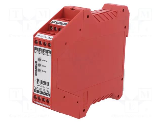 Module: safety relay; 24VAC; 24VDC; for DIN rail mounting; CS PIZZATO ELETTRICA CS-AR-05V024