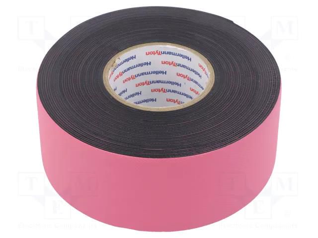 Tape: self-amalgamating; black; 38mm; L: 6.7m; Thk: 0.76mm; -40÷80°C HELLERMANNTYTON HTAPE-POWER600-38