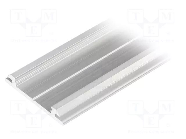 Profiles for LED modules; natural; L: 2m; ARC12; aluminium TOPMET TOP-ARC12-2M