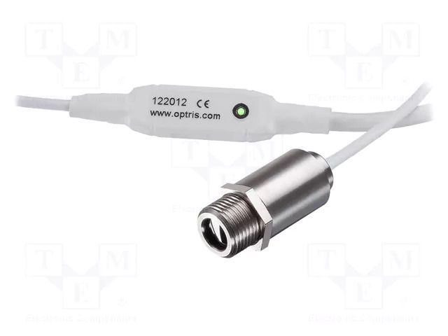 Infrared thermometer; -50÷1030°C; Accur: ±1.5°C; ±1.5%; ε: 0,1÷1,1 Optris OPTCSLT15SFCB15K