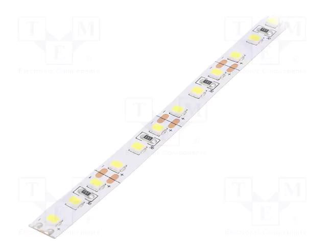 LED tape; white cold; 2835; LED/m: 120; 8mm; IP20; 120°; 9.6W/m LEDDEX LS-L120-9.6W-6500K