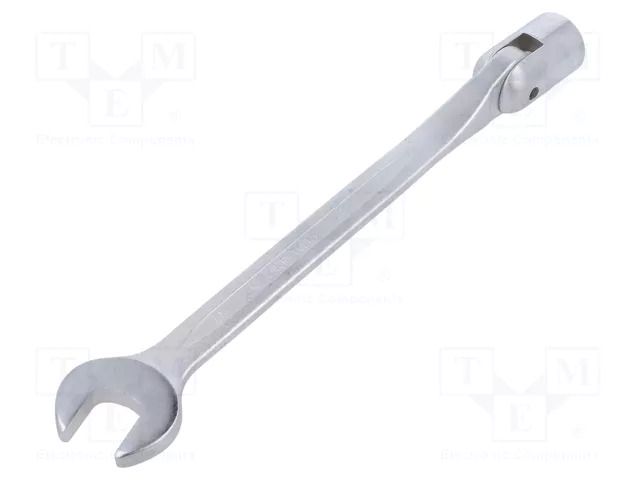 Wrench; combination swivel head socket,with joint; 252mm KING TONY KT-1020-18
