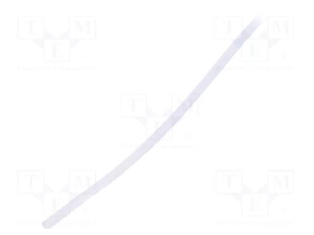 Spiral wrapping; 1.6÷8mm; PTFE; natural; UL94V-0; -60÷260°C HELLERMANNTYTON SBPTFE1.5-PTFE-N