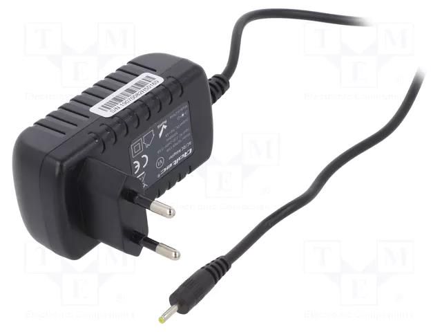 Power supply: switching; 5VDC; 2.1A; 10.5W; Plug: straight; 1.4m QOLTEC ZSI-50169
