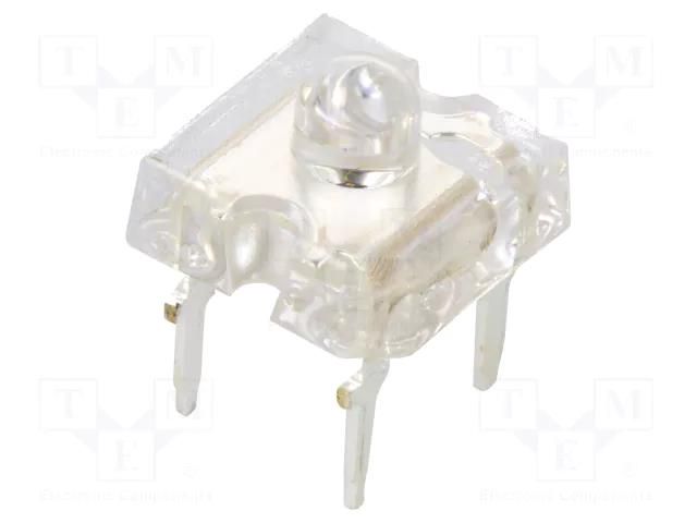 LED Super Flux IR; 7.62x7.62mm; 30°; Front: convex; 100mA; 40mW/sr OPTOSUPPLY OSI5LAZB31P