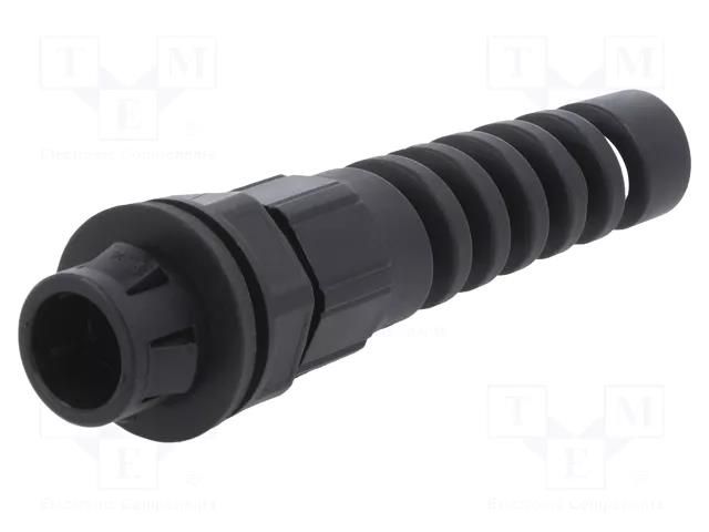 Cable gland; IP68; polyamide; black; push-in; Ømount.hole: 16.3mm LAPP LP-53112909