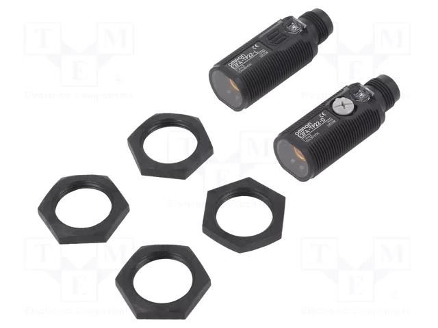 Sensor: photoelectric; straight; Range: 0÷15m; PNP; Usup: 10÷30VDC OMRON E3FA-TP22
