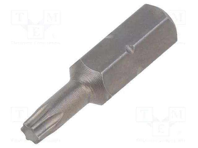 Screwdriver bit; Torx®; TX15; Overall len: 25mm; STANDARD WIHA WIHA.04926