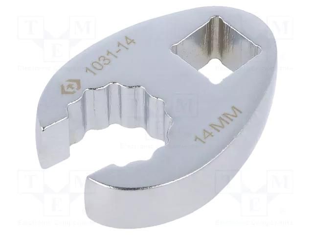 Wrench; 12-angles,side,crowfoot,spanner,special; 14mm; L: 42mm KING TONY KT-1031-14R