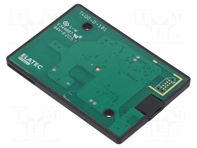 RFID reader; 4.3÷5.5V; Bluetooth,NFC,USB; antenna; Range: 80mm ELATEC T4QC-DC3B7-P
