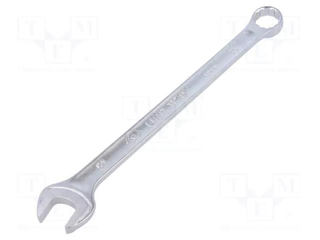 Wrench; combination spanner; 19mm; Chrom-vanadium steel; long KING TONY KT-1061-19